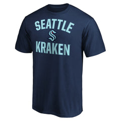 Seattle Kraken Fanatics Victory Arch T-Shirt Navy