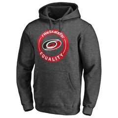 Carolina Hurricanes - #WeSkateFor Pullover Hoodie Heather Gray
