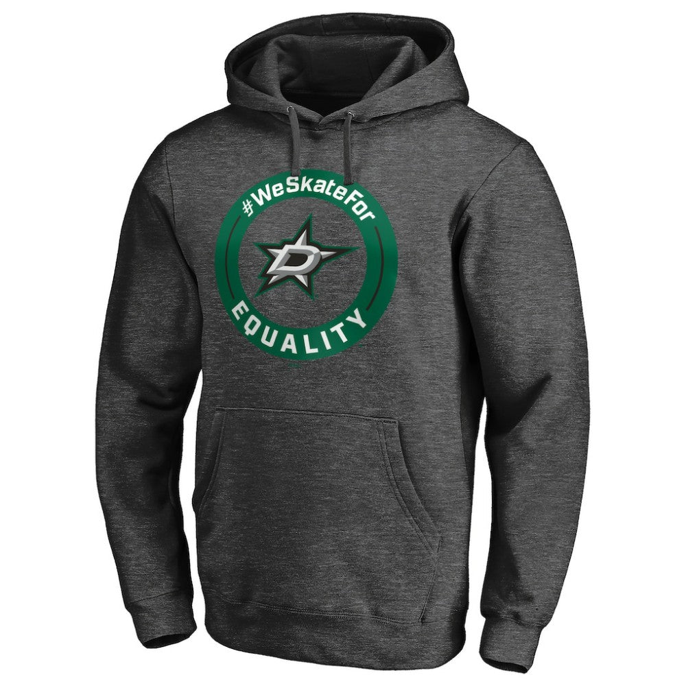 Dallas Stars - #WeSkateFor Pullover Hoodie Heather Gray