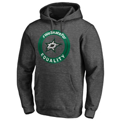 Dallas Stars - #WeSkateFor Pullover Hoodie Heather Gray