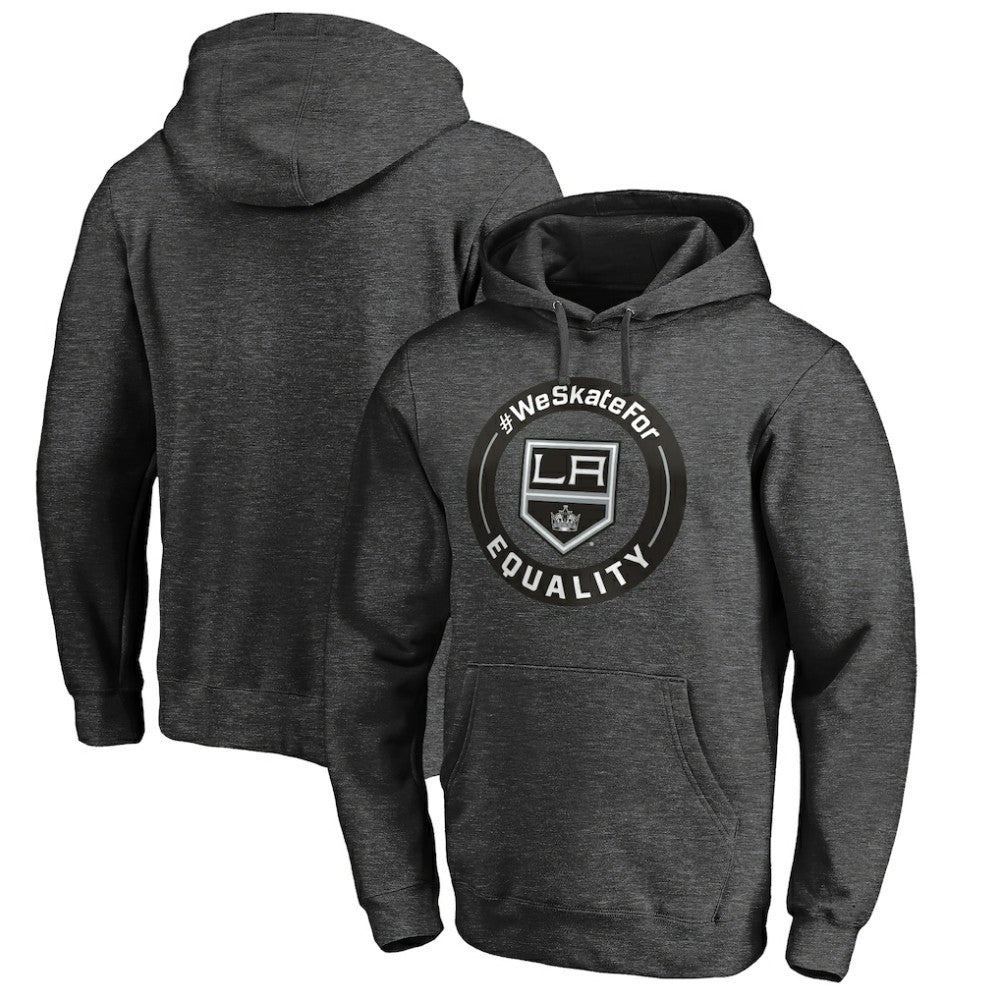Los Angeles Kings - #WeSkateFor Pullover Hoodie Heather Gray