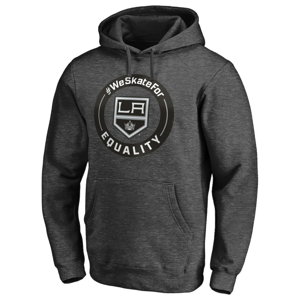 Los Angeles Kings - #WeSkateFor Pullover Hoodie Heather Gray