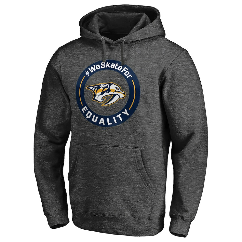 Nashville Predators - #WeSkateFor Pullover Hoodie Heather Gray