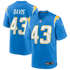 Michael Davis Los Angeles Chargers Game Jersey Powder Blue - Nike