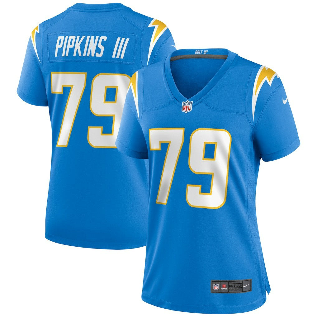 Trey Pipkins III Los Angeles Chargers Women's Game Jersey - Powder Blue | NFL Jerseys