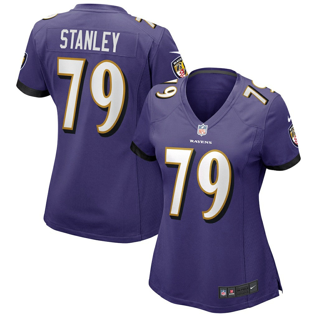 Ronnie Stanley Baltimore Ravens Women's Game Jersey Purple - Nike