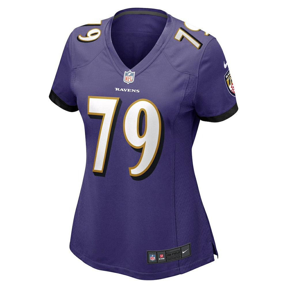 Ronnie Stanley Baltimore Ravens Women's Game Jersey Purple - Nike