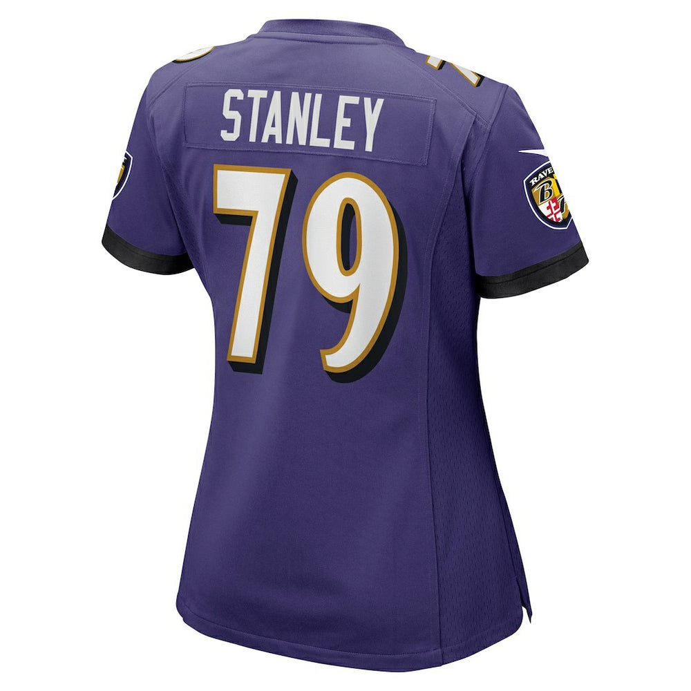 Ronnie Stanley Baltimore Ravens Women's Game Jersey Purple - Nike