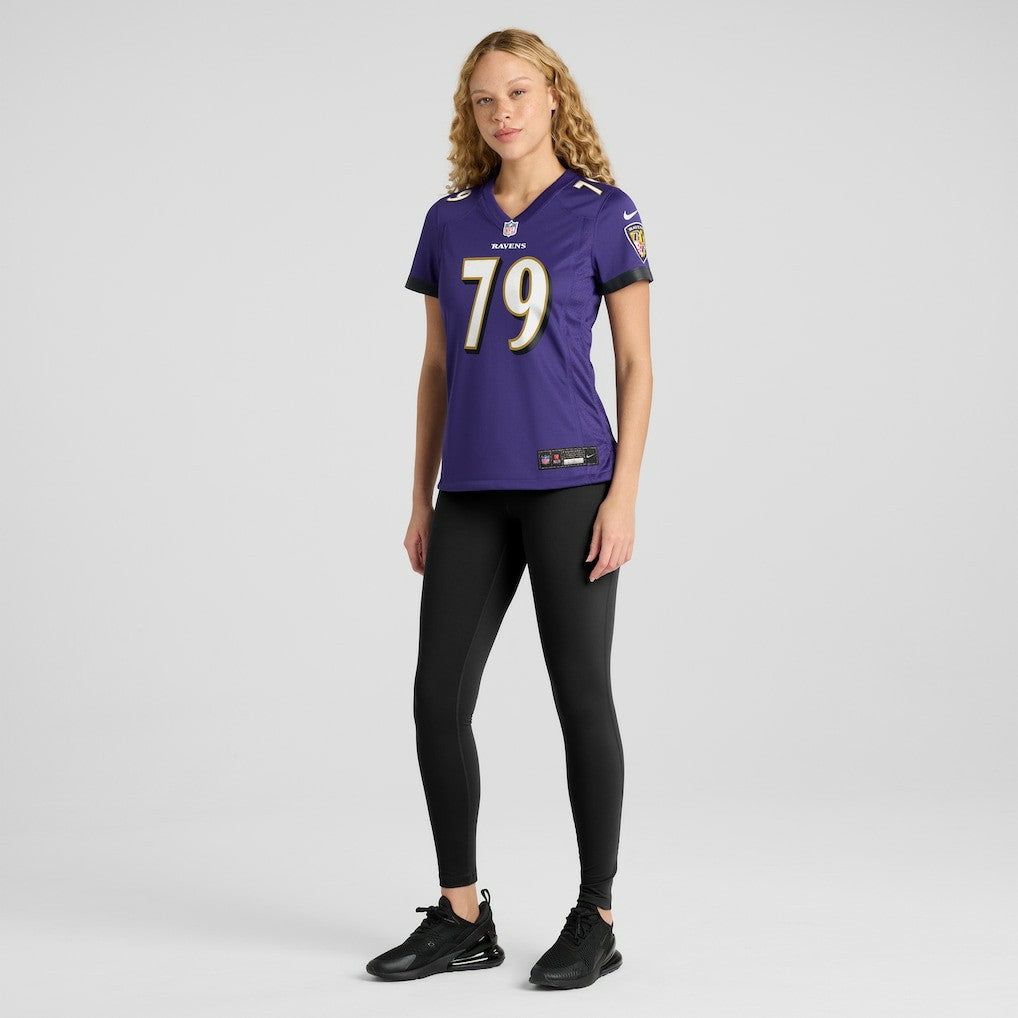Ronnie Stanley Baltimore Ravens Women's Game Jersey Purple - Nike