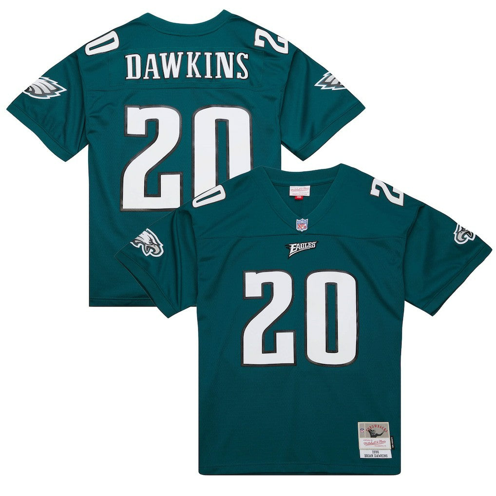 Brian Dawkins Philadelphia Eagles Legacy Replica Jersey Green - Mitchell & Ness