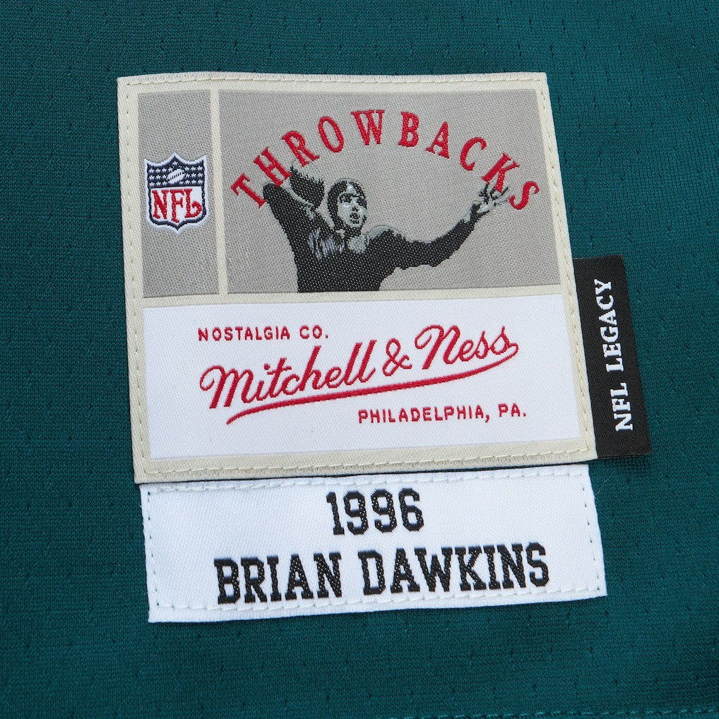 Brian Dawkins Philadelphia Eagles Legacy Replica Jersey Green - Mitchell & Ness