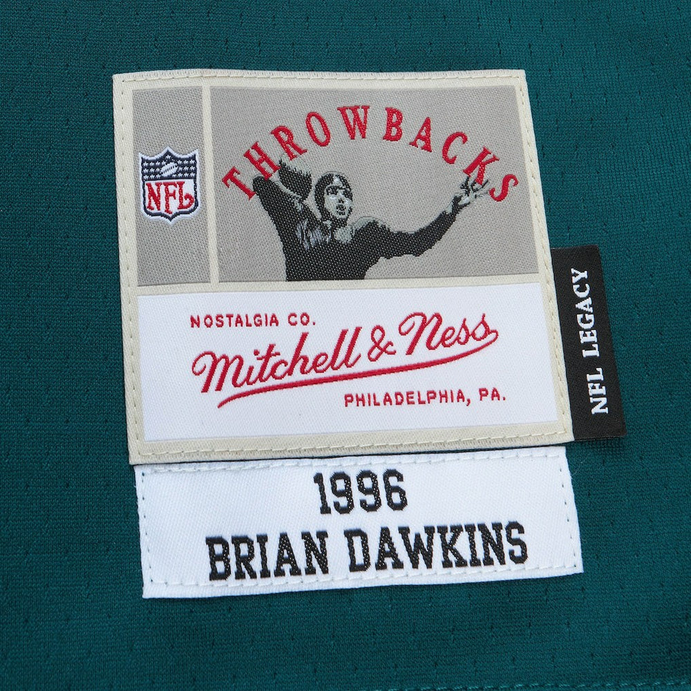 Brian Dawkins Philadelphia Eagles Legacy Replica Jersey Green - Mitchell & Ness
