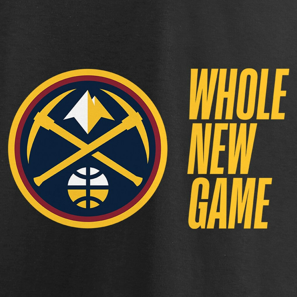 NBA - Denver Nuggets Whole New Game Team T-Shirt - Black