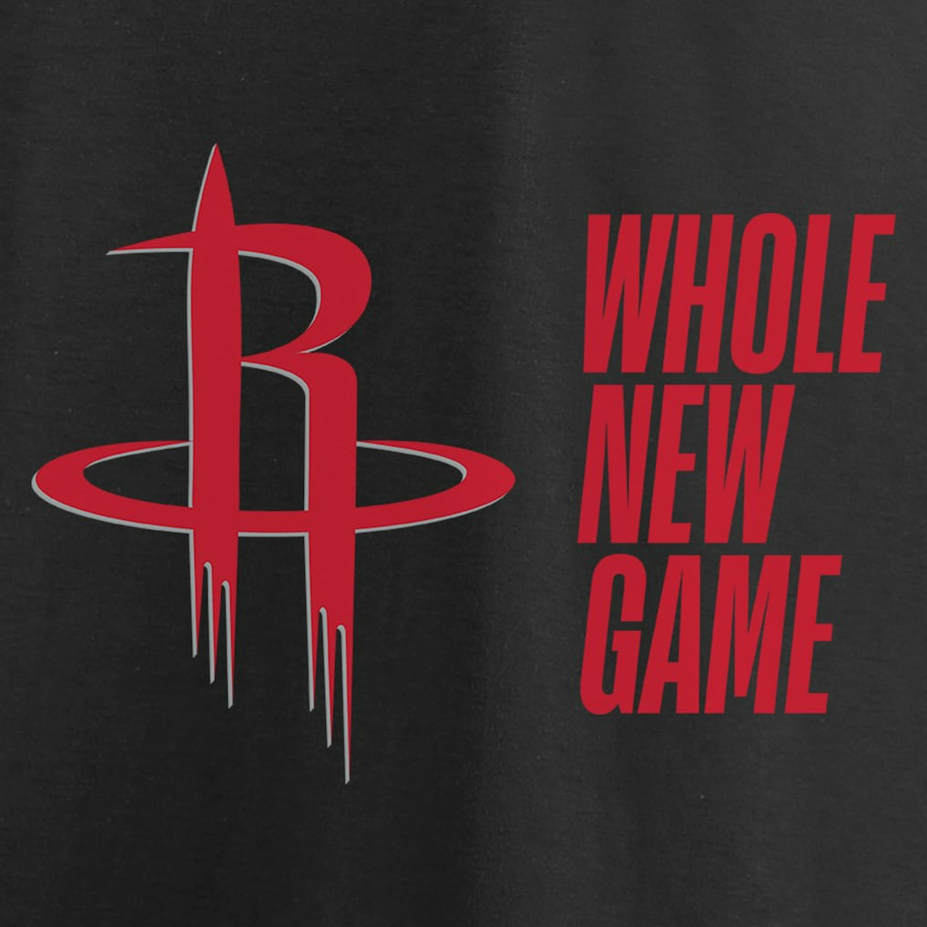 NBA - Houston Rockets Whole New Game Team T-Shirt - Black