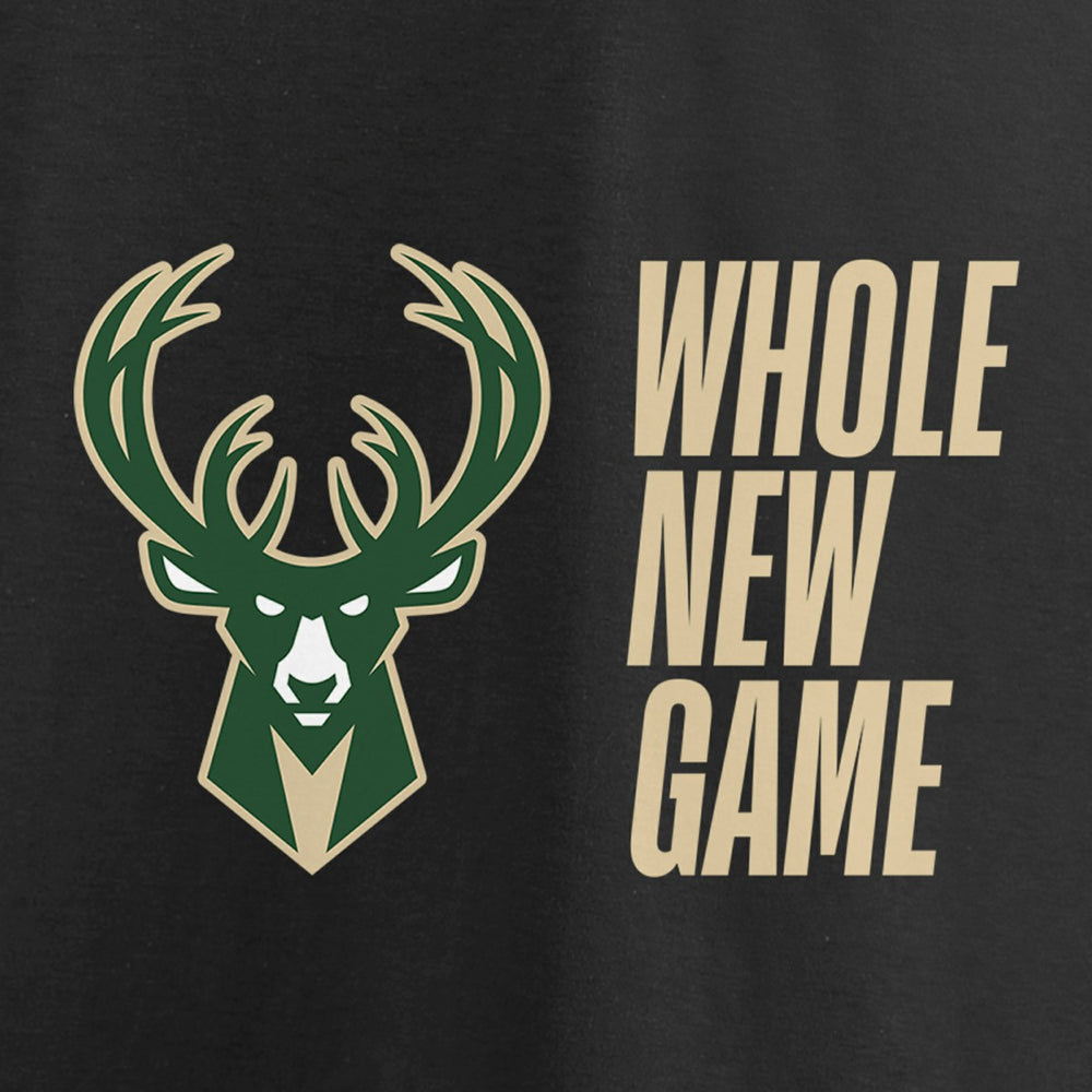 NBA - Milwaukee Bucks Whole New Game Team T-Shirt - Black
