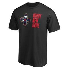NBA - New Orleans Pelicans Whole New Game Team T-Shirt - Black