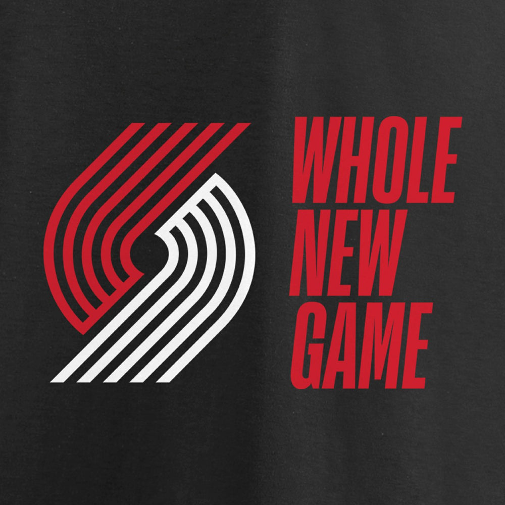 NBA - Portland Trail Blazers Whole New Game Team T-Shirt - Black