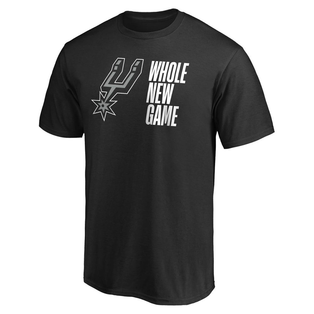 NBA - San Antonio Spurs Whole New Game Team T-Shirt - Black