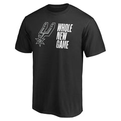 NBA - San Antonio Spurs Whole New Game Team T-Shirt - Black