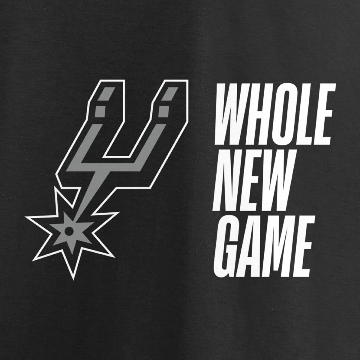 NBA - San Antonio Spurs Whole New Game Team T-Shirt - Black