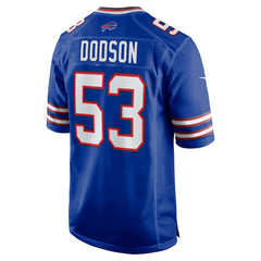 Tyrel Dodson Buffalo Bills Game Player Jersey Royal - Nike