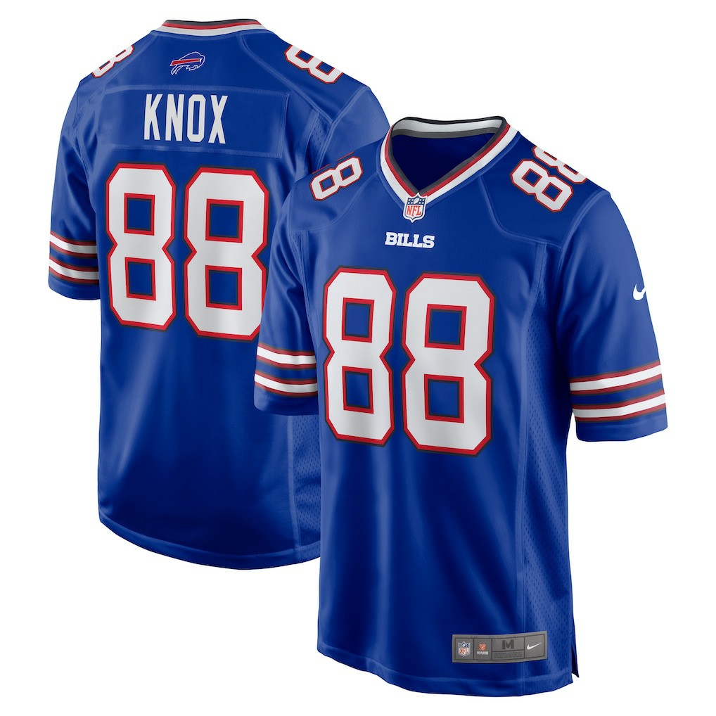 Dawson Knox Buffalo Bills Game Player Jersey Royal - Nike