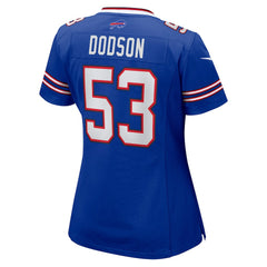 Tyrel Dodson Buffalo Bills Women's Game Jersey Royal - Nike