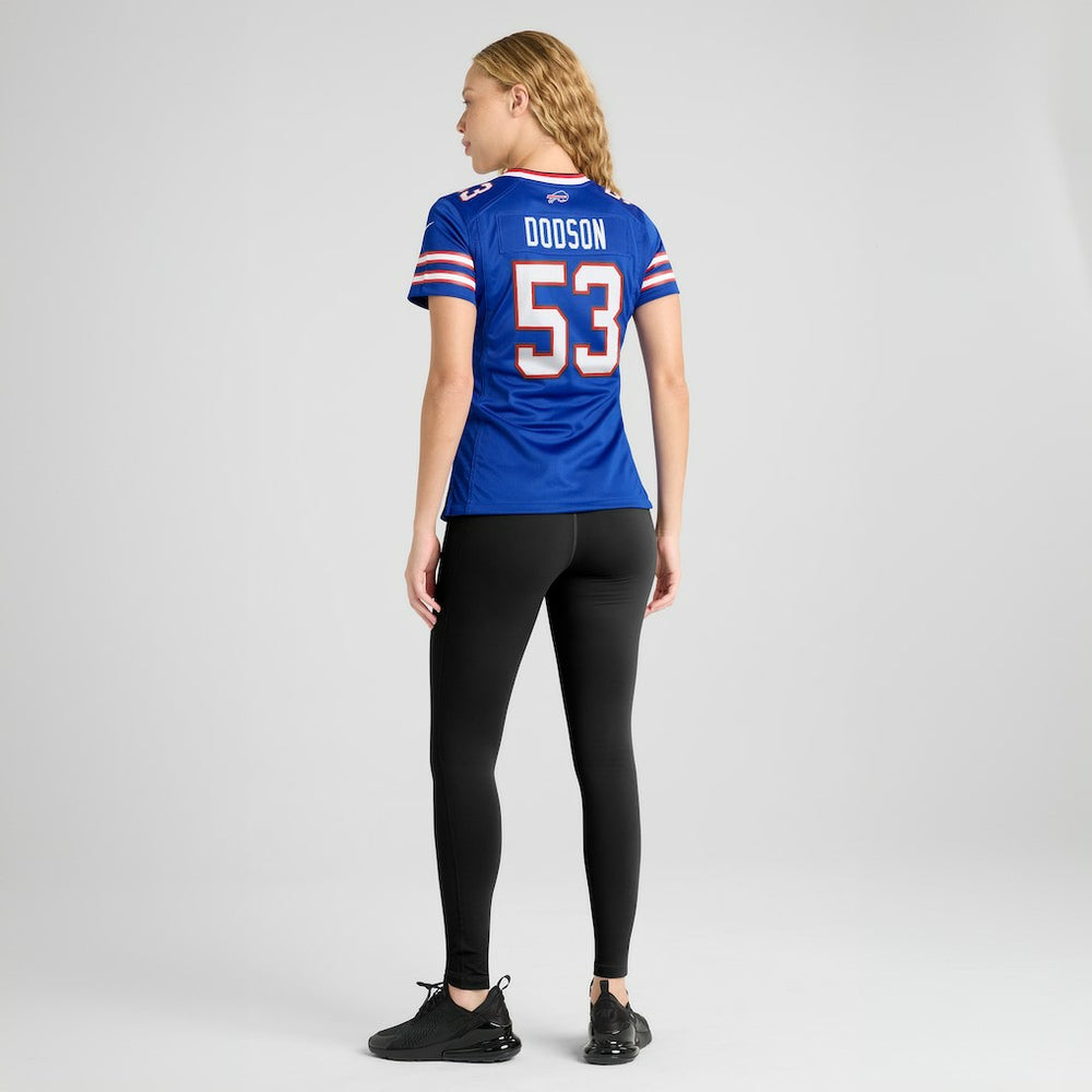 Tyrel Dodson Buffalo Bills Women's Game Jersey Royal - Nike
