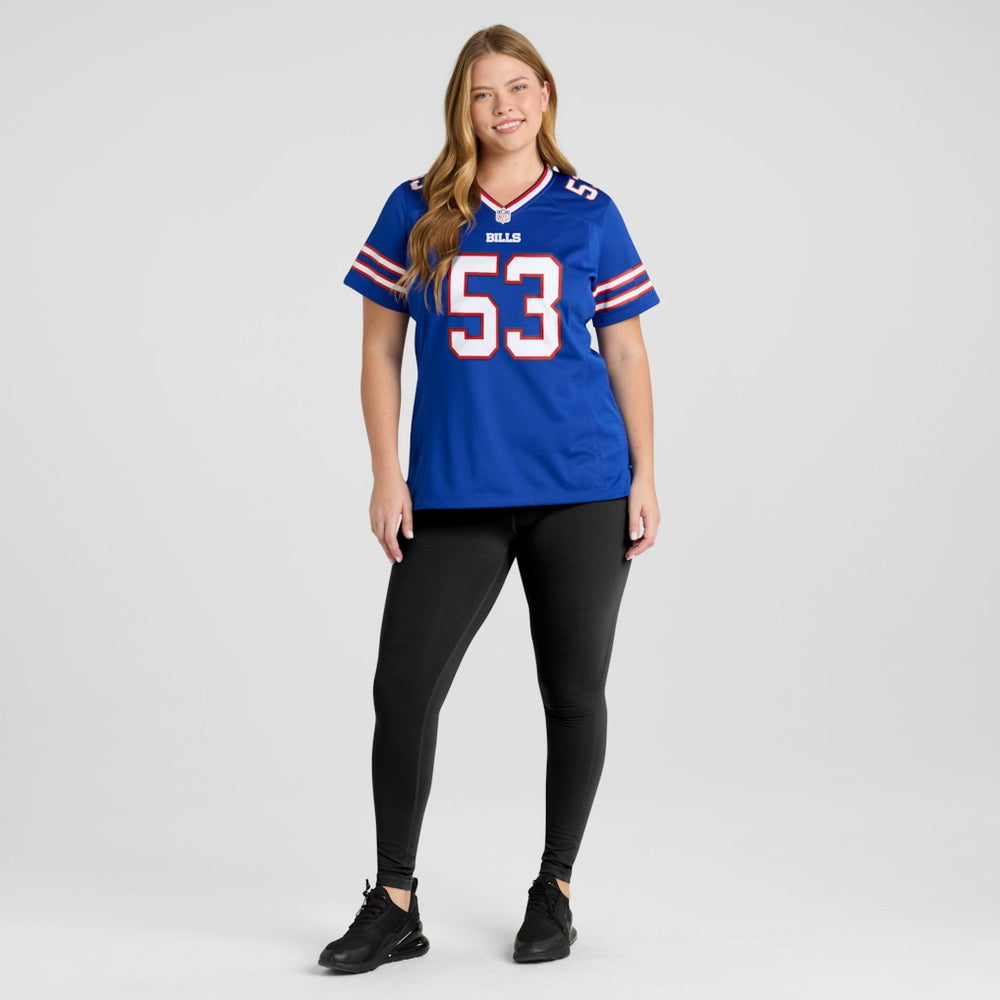 Tyrel Dodson Buffalo Bills Women's Game Jersey Royal - Nike