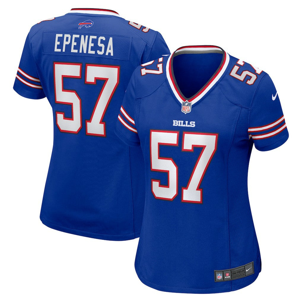 A.J. Epenesa Buffalo Bills Women's Game Jersey - Royal | NFL Jerseys