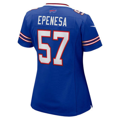 A.J. Epenesa Buffalo Bills Women's Game Jersey - Royal | NFL Jerseys