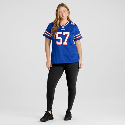 A.J. Epenesa Buffalo Bills Women's Game Jersey - Royal | NFL Jerseys
