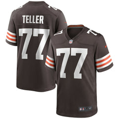 Wyatt Teller Cleveland Browns Game Jersey Brown - Nike