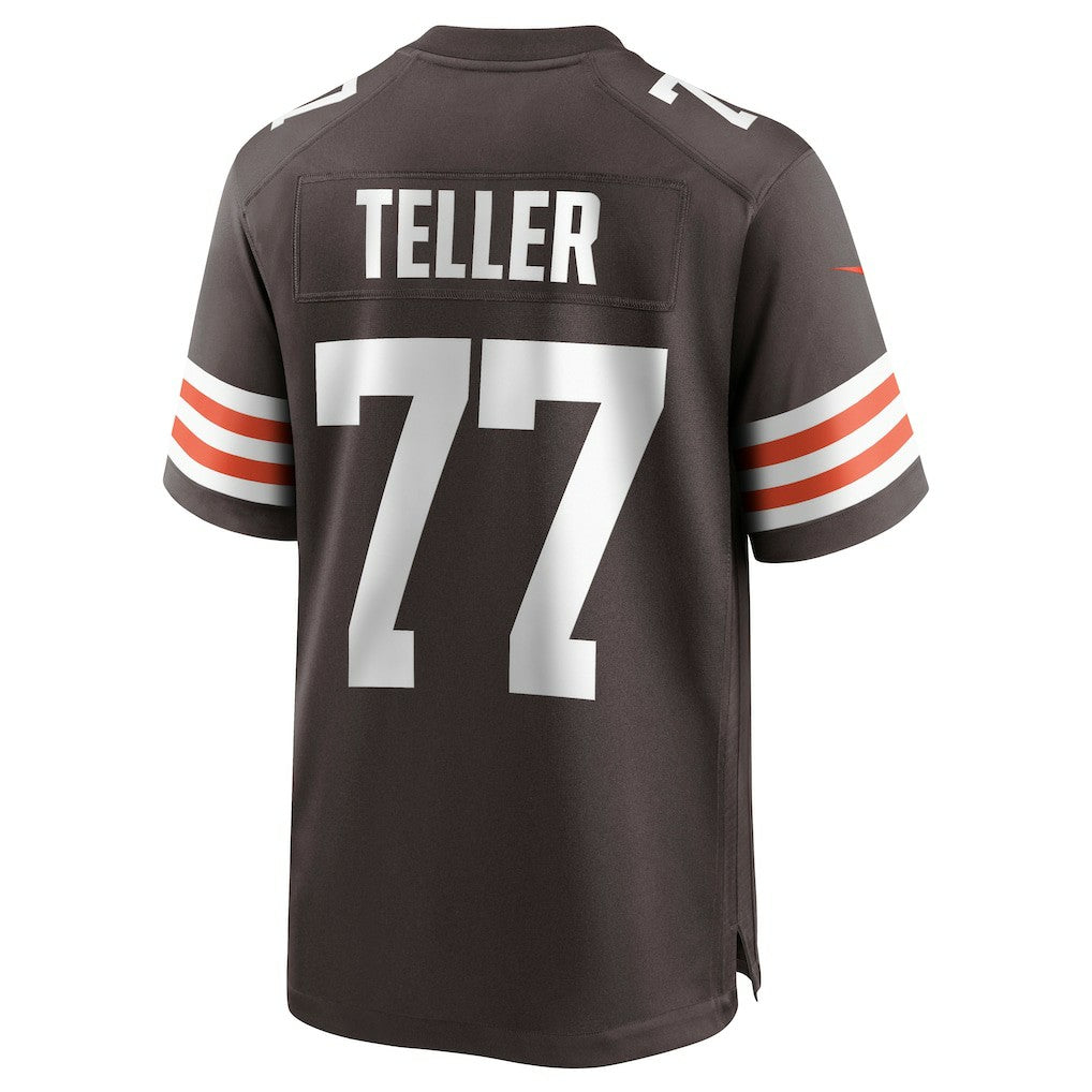 Wyatt Teller Cleveland Browns Game Jersey Brown - Nike