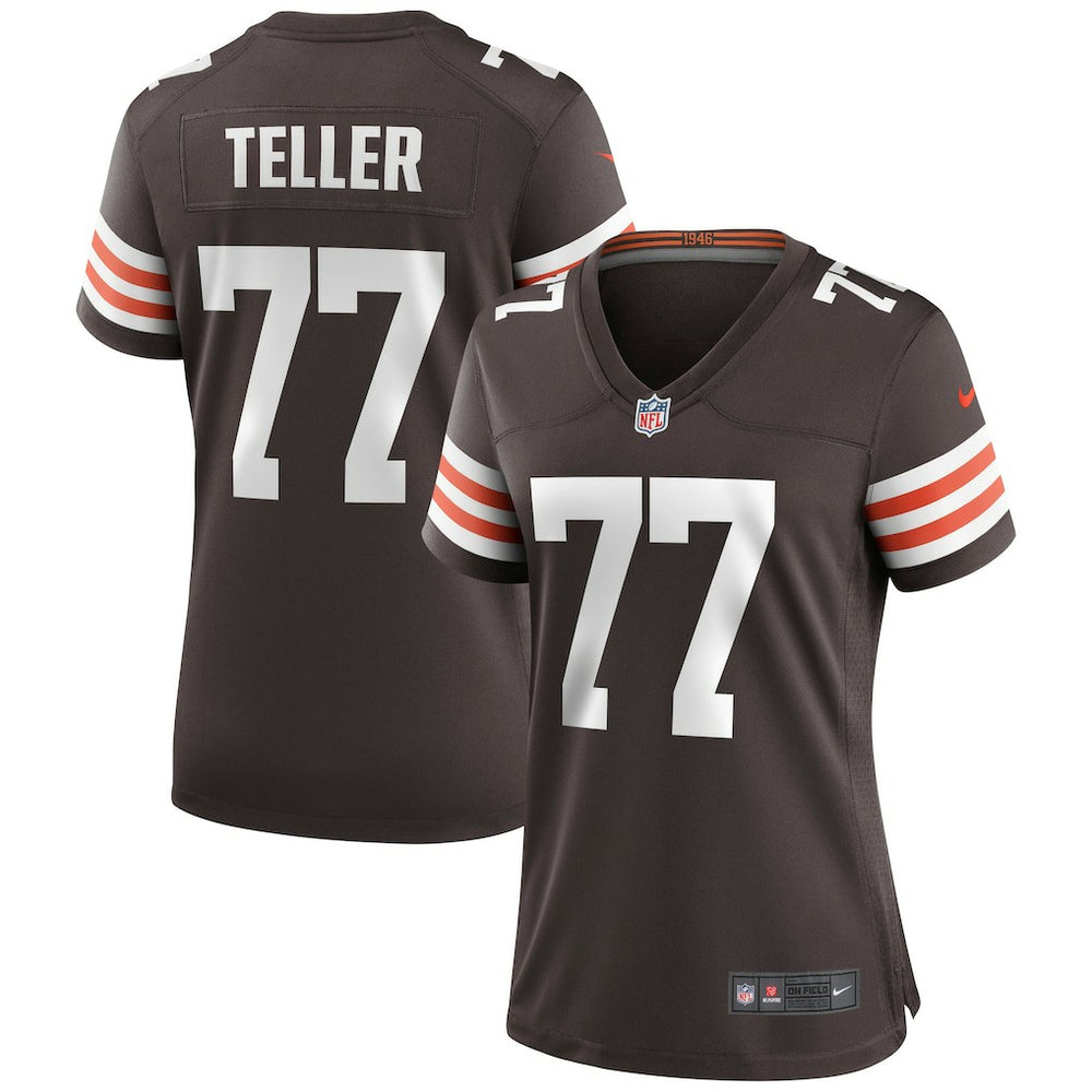 Wyatt Teller Cleveland Browns Women's Game Jersey Brown - Nike