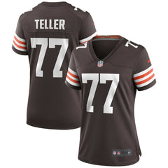 Wyatt Teller Cleveland Browns Women's Game Jersey Brown - Nike