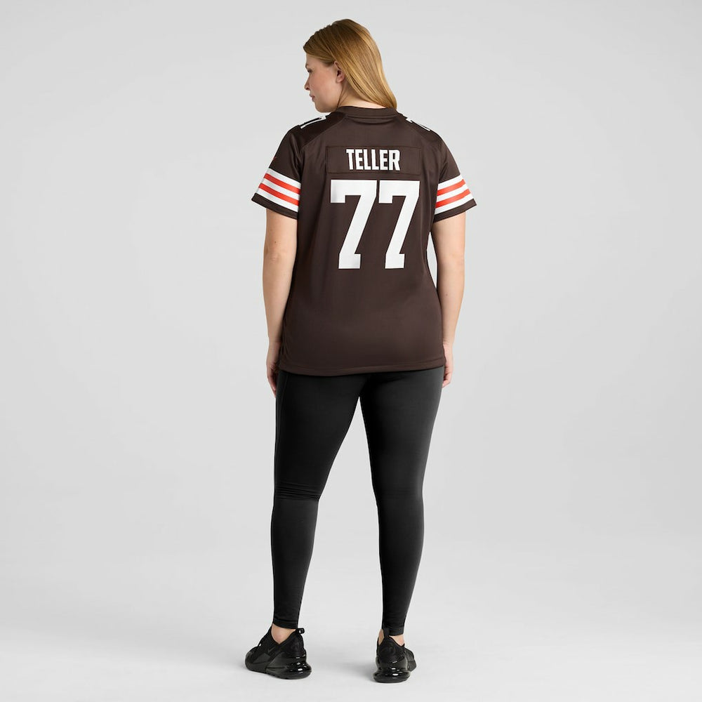 Wyatt Teller Cleveland Browns Women's Game Jersey Brown - Nike