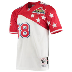 Derrick Thomas AFC 1995 Pro Bowl Authentic Jersey White/Red - Mitchell & Ness