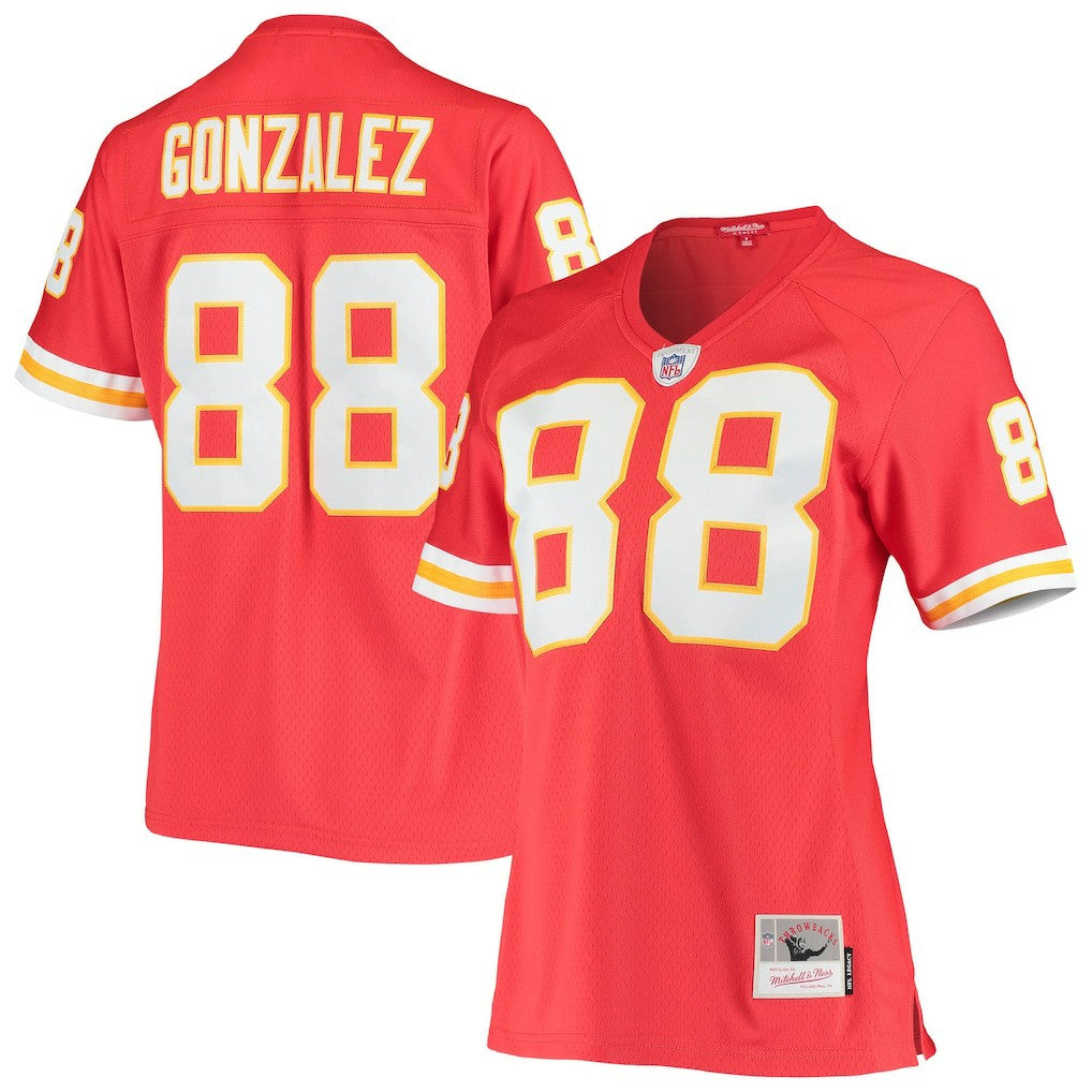 Tony Gonzalez Kansas City Chiefs Women's Legacy Replica Team Jersey Red - Mitchell & Ness