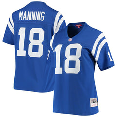 Peyton Manning Indianapolis Colts Women's 1998 Legacy Replica Jersey Royal - Mitchell & Ness