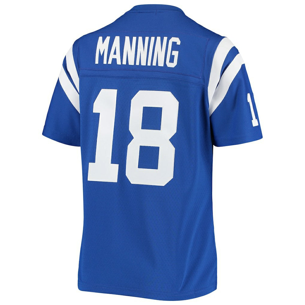 Peyton Manning Indianapolis Colts Women's 1998 Legacy Replica Jersey Royal - Mitchell & Ness