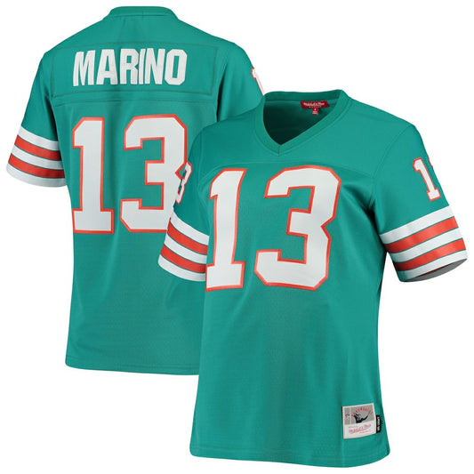 Dan Marino Miami Dolphins Women's 1984 Legacy Replica Jersey - Aqua on sale | NFL Jerseys