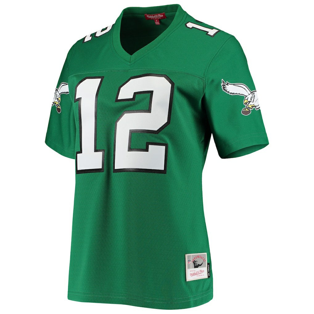 Randall Cunningham Philadelphia Eagles Women's 1990 Legacy Replica Jersey Kelly Green - Mitchell & Ness