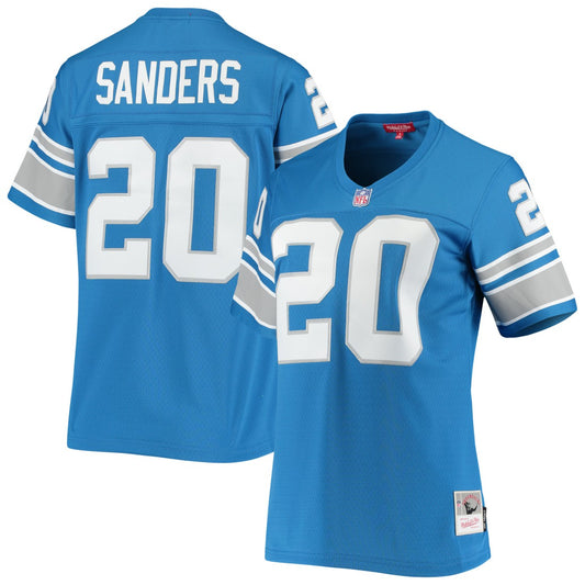 Barry Sanders Detroit Lions Women's 1996 Legacy Replica Jersey - Blue on sale | NFL Jerseys