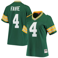 Brett Favre Green Bay Packers Women's 1996 Legacy Replica Player Jersey Green - Mitchell & Ness