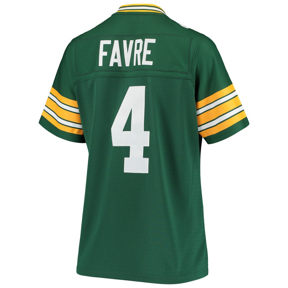 Brett Favre Green Bay Packers Women's 1996 Legacy Replica Player Jersey Green - Mitchell & Ness