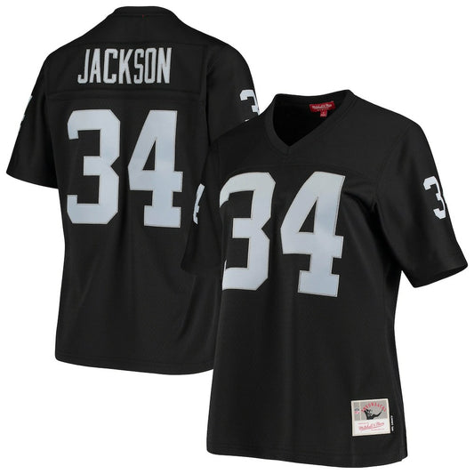 Bo Jackson Las Vegas Raiders Women's 1988 Legacy Replica Jersey - Black cheap | NFL Jerseys