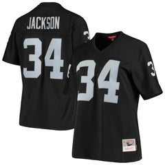 Bo Jackson Las Vegas Raiders Women's 1988 Legacy Replica Jersey Black - Mitchell & Ness