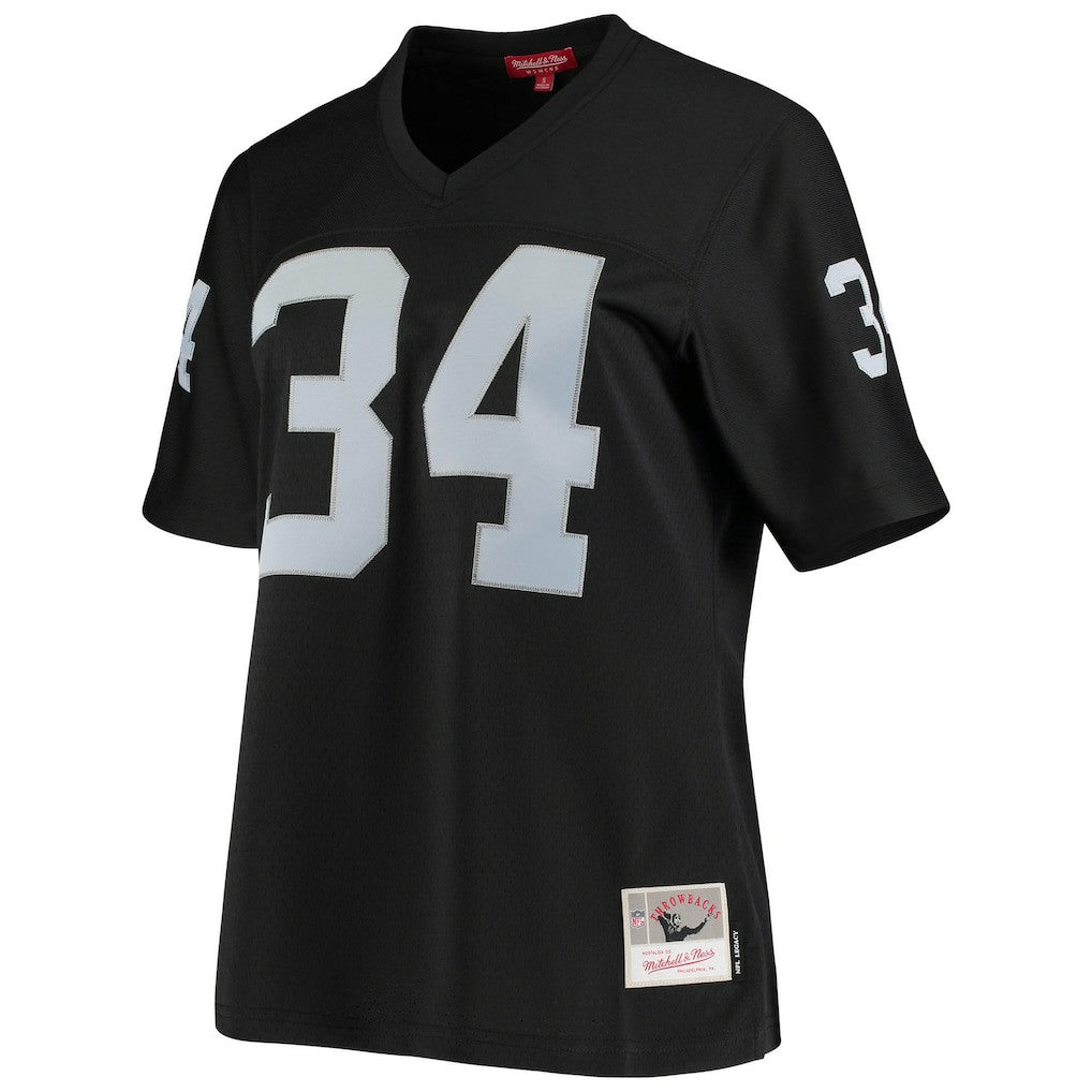 Bo Jackson Las Vegas Raiders Women's 1988 Legacy Replica Jersey Black - Mitchell & Ness