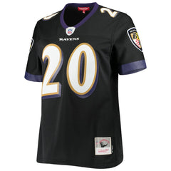 Ed Reed Baltimore Ravens Women's Legacy Replica Team Jersey Black - Mitchell & Ness